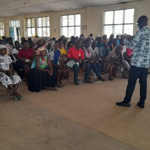 AFLATOXIN TRAINING SESSION AND RESOURCE ADDRESSING PARTICIPANTS