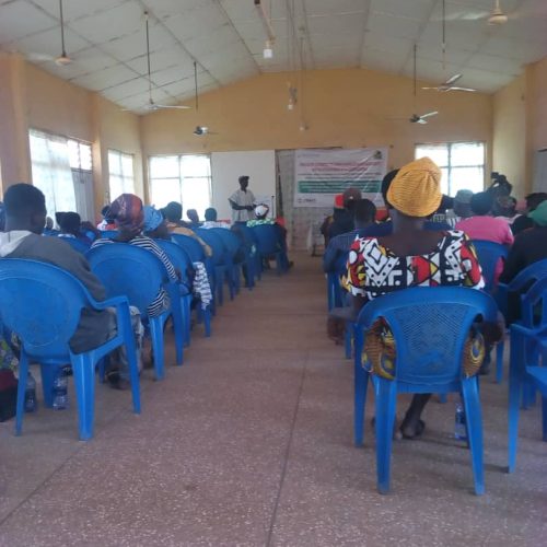 BUILSA NORTH INCEPTION MEETING WITH MALE FARMER ASKING QUESTIONS