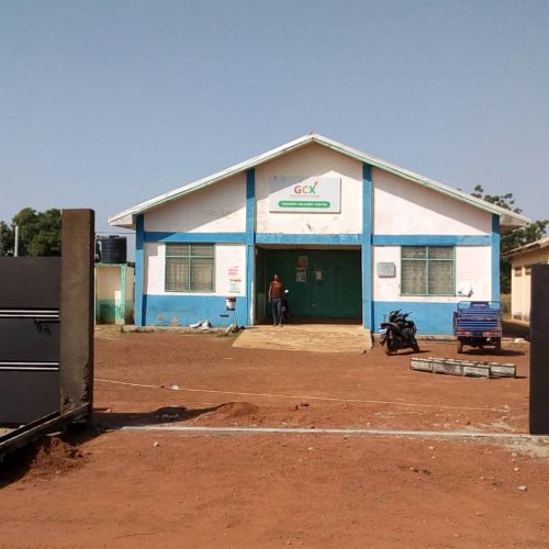 ENTRANCE GATE TO THE WAREHOUSE OF AKANDEM FARMS