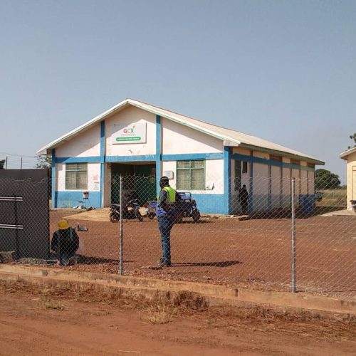 FENCING OF AKANDEM FARMS WAREHOUSE WITH CHAI-LINK COMPLETED